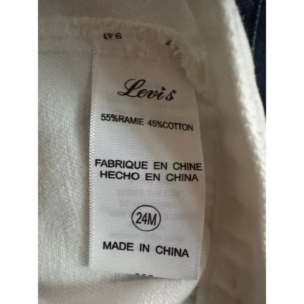 Levi's Jean Jacket Girls 24 Months‎ White